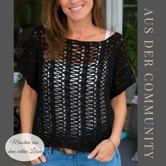 Crochet Pattern for Top | 3 Tops – 3 Patterns – 3 Colors | RUSTICHELLO #1