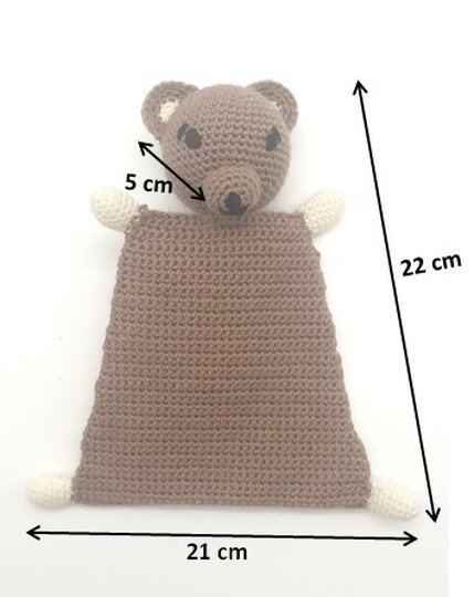 Schnuffeltuch Teddy