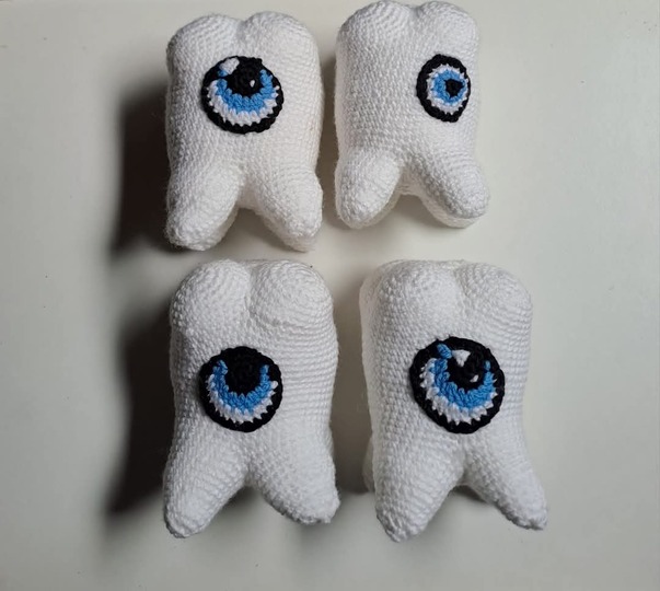 Amigurumi Zahn