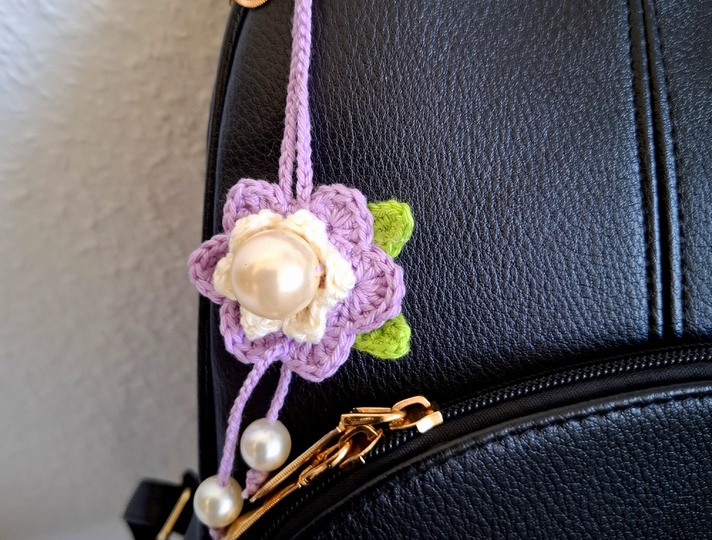 Blüten – Magnet Pins / Taschenbaumler häkeln