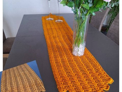 Tischläufer * Häkelanleitung *