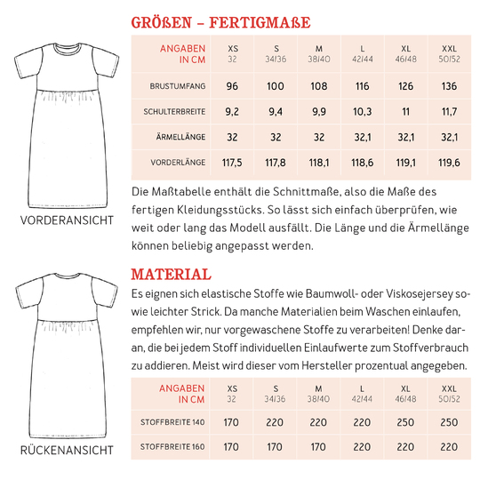 Kleid FRAU CAROL | eBook