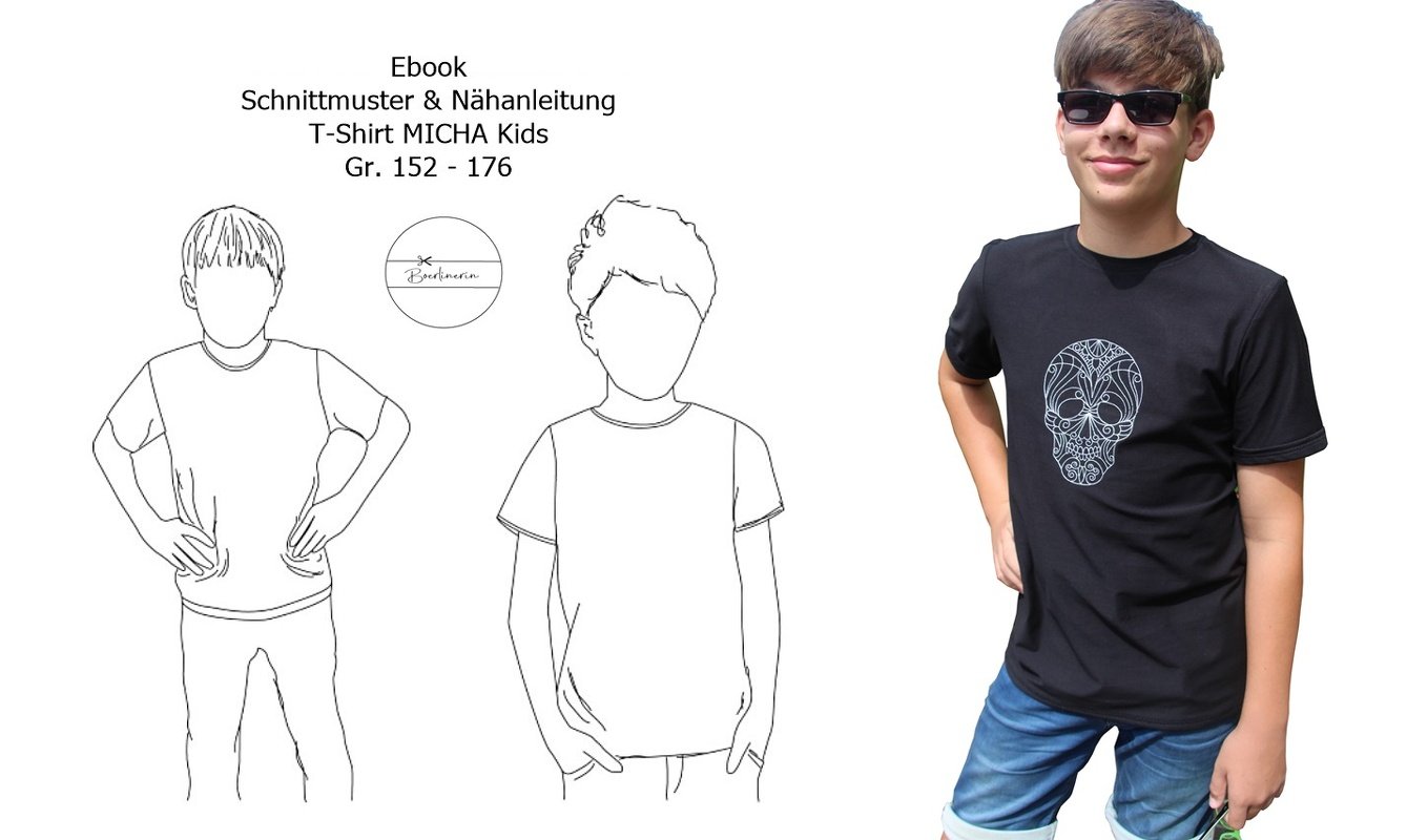 E-Book T-Shirt Micha Kids Gr. 152 - 176