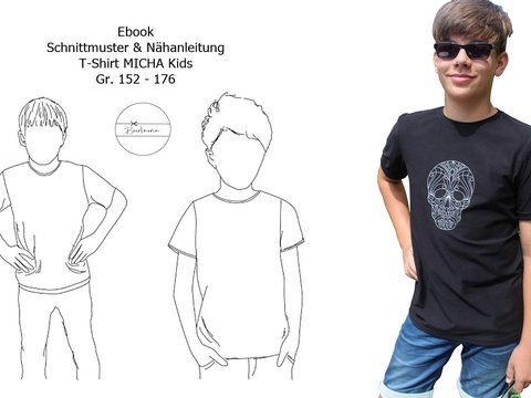 E-Book T-Shirt Micha Kids Gr. 152 - 176