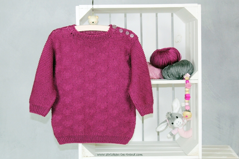 Strickanleitung für Babypullover | Pullover BABY COLLECTION #1