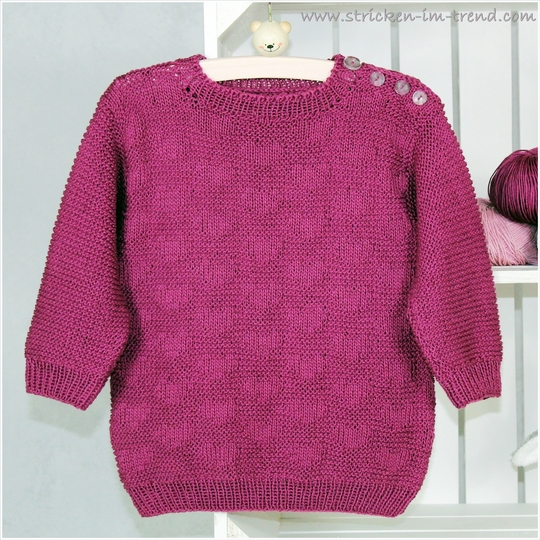 Strickanleitung für Babypullover | Pullover BABY COLLECTION #1