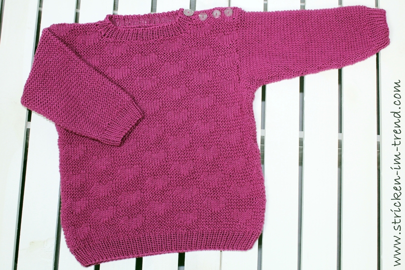 Strickanleitung für Babypullover | Pullover BABY COLLECTION #1