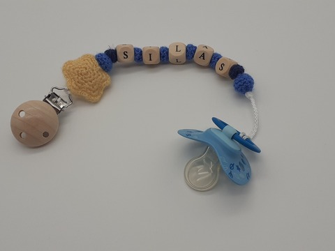 Namens-Schnullerkette