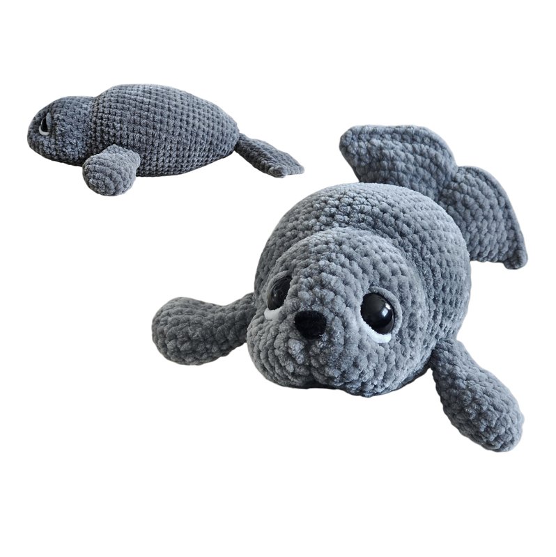 Häkelanleitung Robbe Robbin