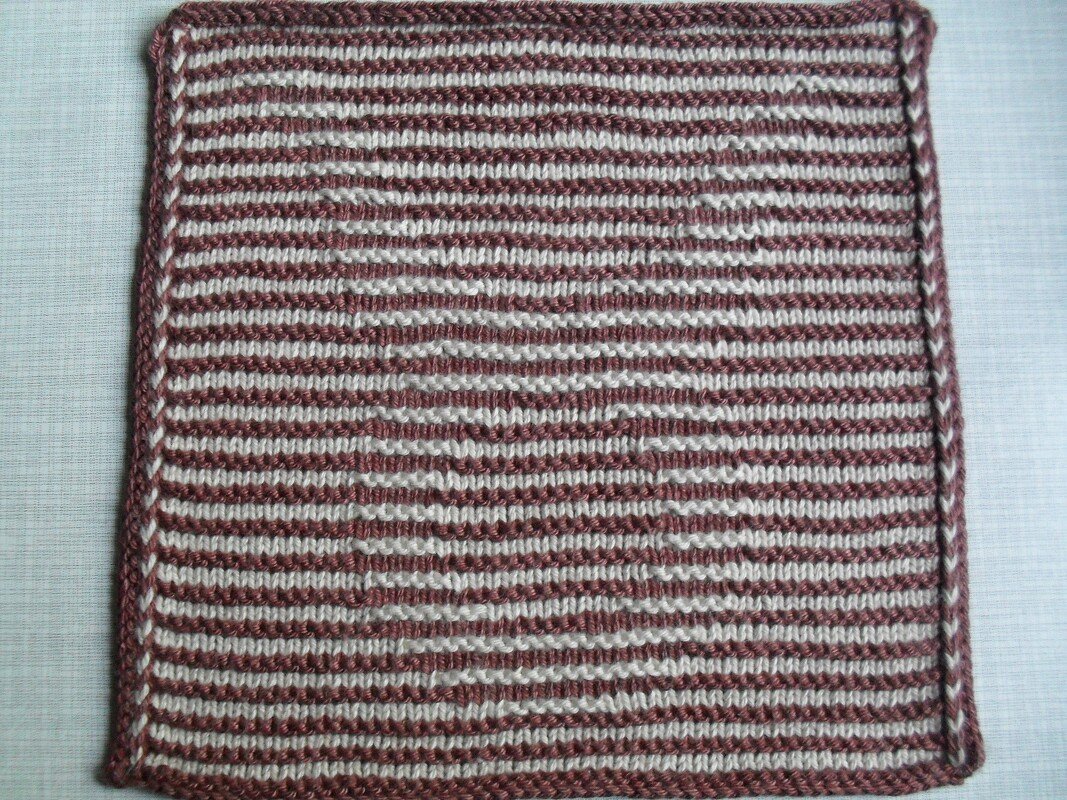 Tierkreiszeichen Stier in Schattenstricktechnik - Bild 2