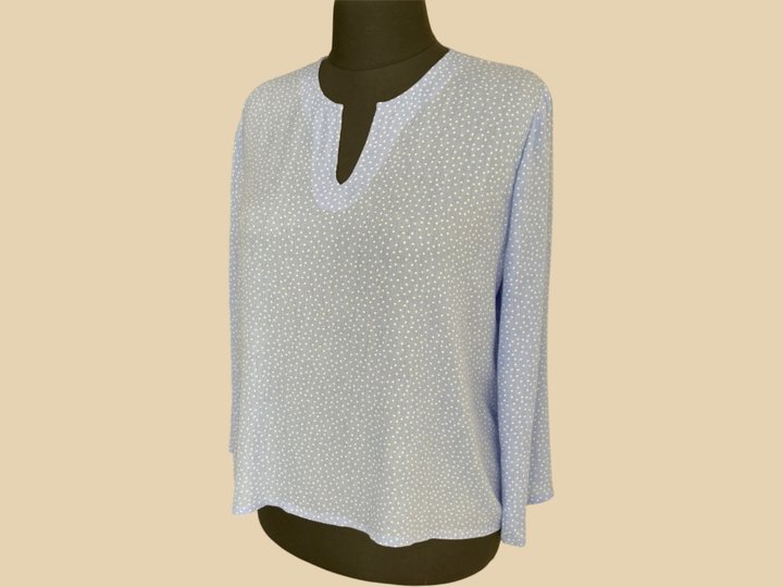 Schnittmuster und Nähanleitung Tunika Bluse