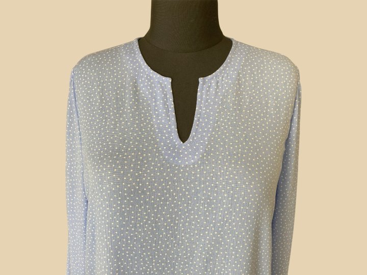 Schnittmuster und Nähanleitung Tunika Bluse