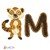 Crochet Animal Alphabet M Meerkat