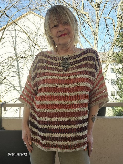 Fröhliches Häkelshirt "RINGELPIEZ" | variabel | 10 Größen - Bild 7