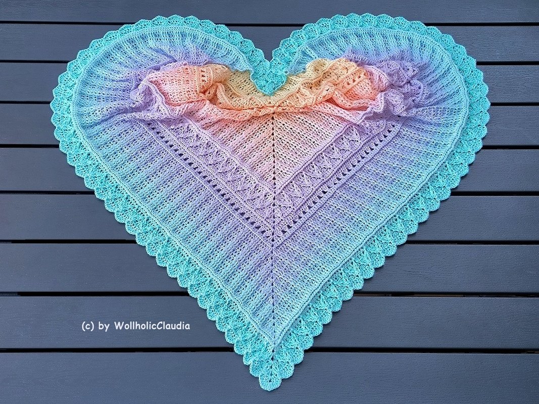 Häkelanleitung Tuch "Magic"