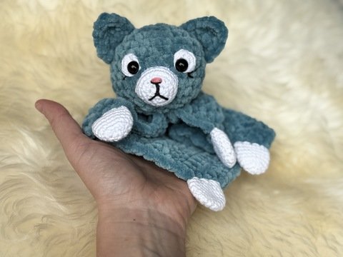 Häkelanleitung - Schnuffeltuch / Schmusetuch - Katze "Molly"