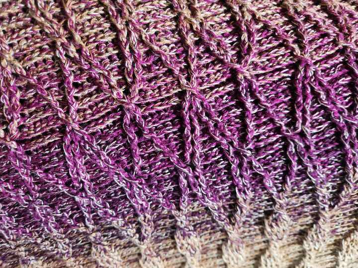 Häkelanleitung Tuch Seilschaft, flaches Dreieckstuch