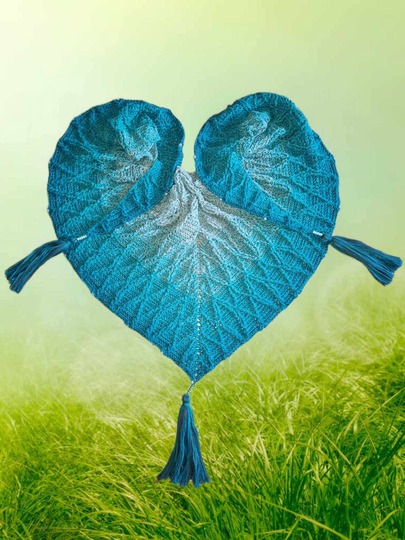 Häkelanleitung Tuch Seilschaft, flaches Dreieckstuch