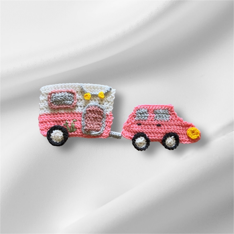 Häkelanleitung Camper und Fahrzeug - Waschlappen, Deko und mehr - Bild 5