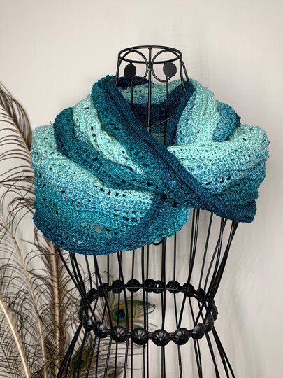 Sparpaket 04: 5 Häkelanleitungen "Schals, Loops, Stolen"