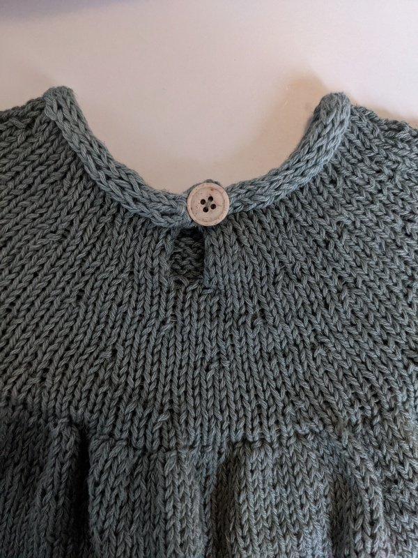 Knitting pattern, Lihan dress, knitted kids and baby dress, 3 month to 13 y - Image 4