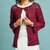 RAGLAN-LOCHMUSTERJACKE, gestrickt