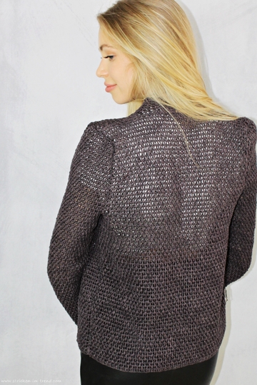 Häkelanleitung für Häkeljacke | Häkelsakko YoungFashion #3