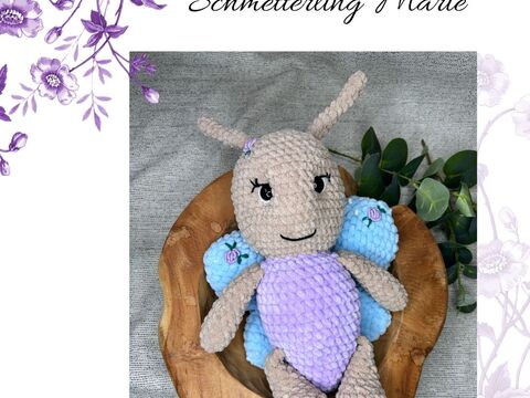 Häkelanleitung Schmetterling Marie