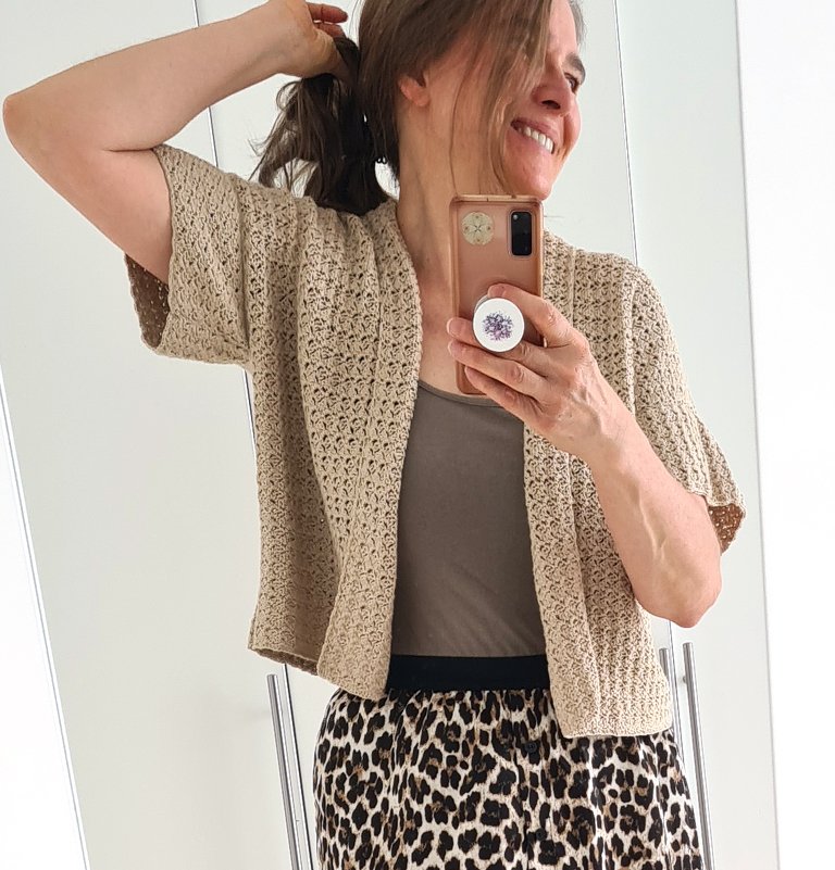 Cardigan, Jacket "Cassy" - Crochet Pattern - Image 13