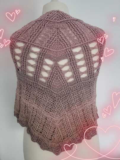 flaches Dreieckstuch Frühling