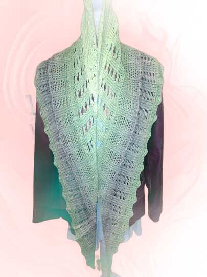 flaches Dreieckstuch Frühling