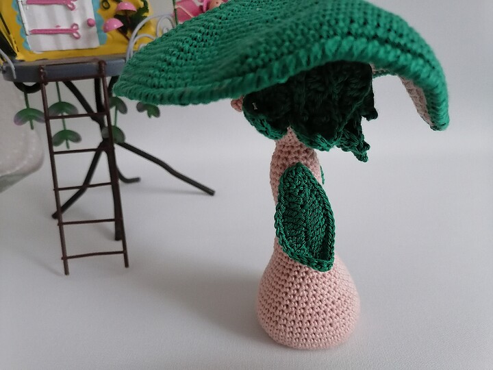 Pilzdame Lisa - Häkelanleitung