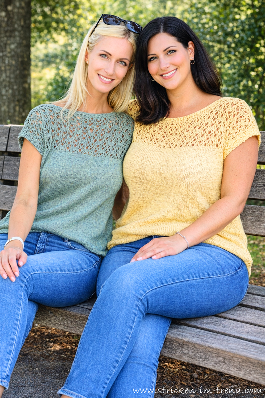 Knitting Pattern for Summer Top | Knit Top MonteNegro #1 - Image 7