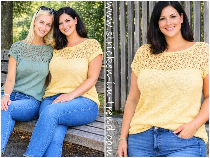 Strickanleitung für Sommertop | Stricktop MonteNegro #1