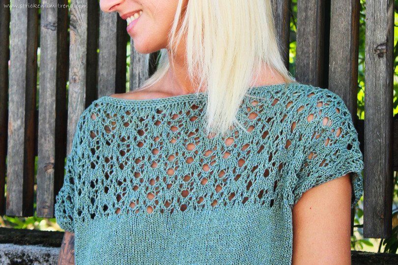 Strickanleitung für Sommertop | Stricktop MonteNegro #1