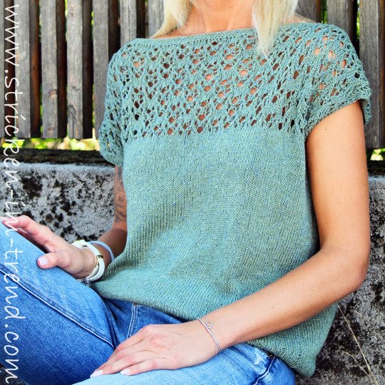 Strickanleitung für Sommertop | Stricktop MonteNegro #1