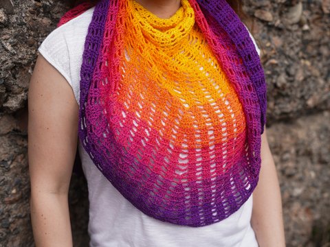 Häkelanleitung rundes Tuch "Must Have", auch für Anfänger