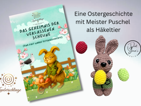 Meister Puschel – Osterhase mit Herz & Geschichte zum Vorlesen
