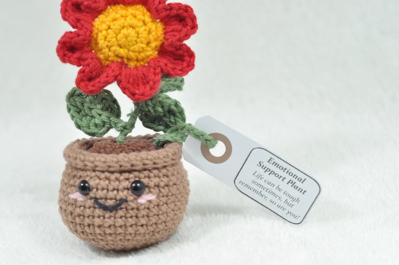 Emotional Support Plant (Sonnenblume, Lavendel, Anemone und Margerite)