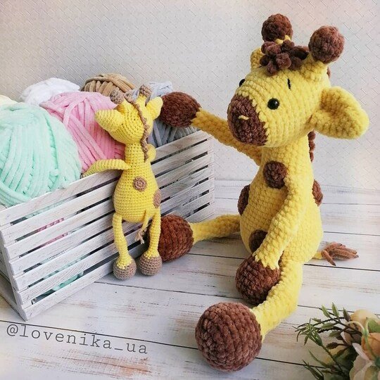 Giraffe Häkelanleitung