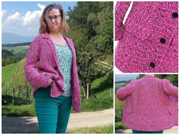 Häkelanleitung für den Blazer Adele