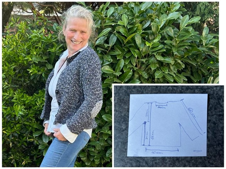 Häkelanleitung für den Blazer Adele