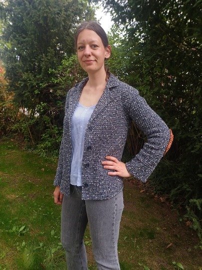 Häkelanleitung für den Blazer Adele