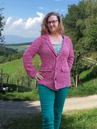 Häkelanleitung für den Blazer Adele