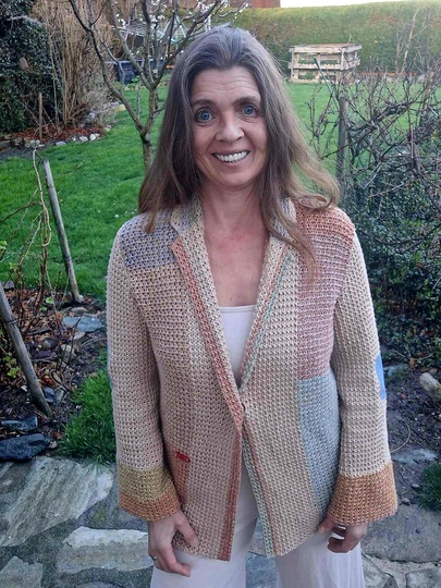 Häkelanleitung für den Blazer Adele