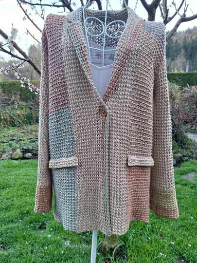 Häkelanleitung für den Blazer Adele