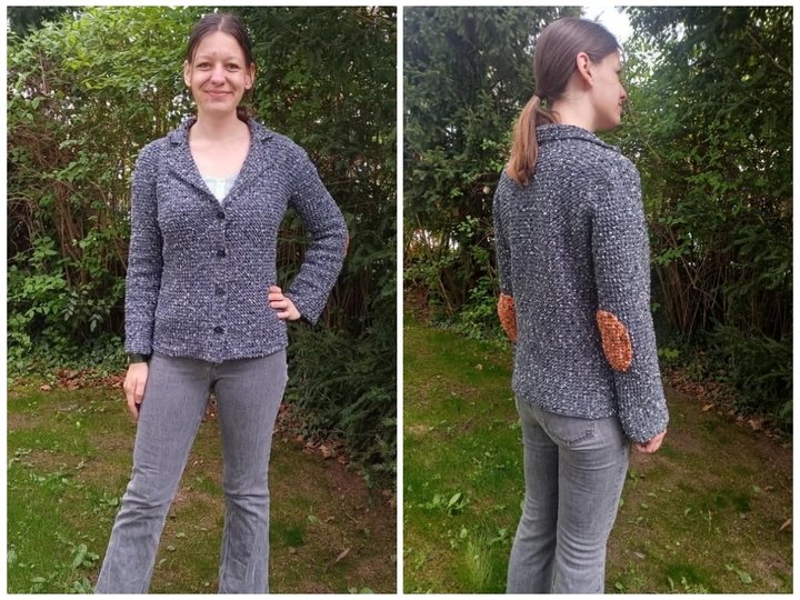 Häkelanleitung für den Blazer Adele