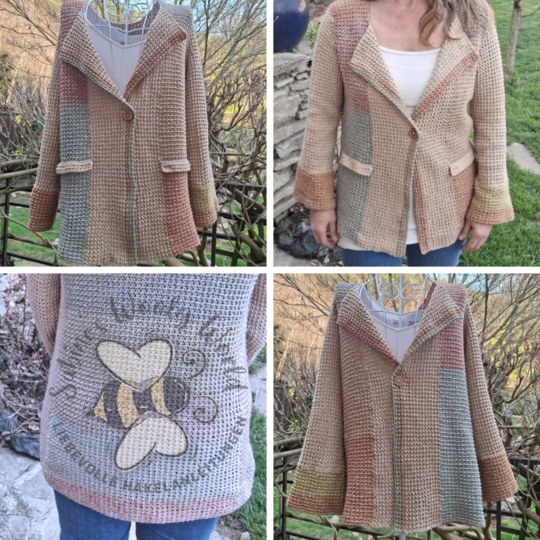 Häkelanleitung für den Blazer Adele