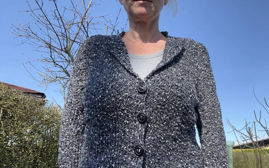 Häkelanleitung für den Blazer Adele