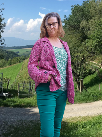 Häkelanleitung für den Blazer Adele